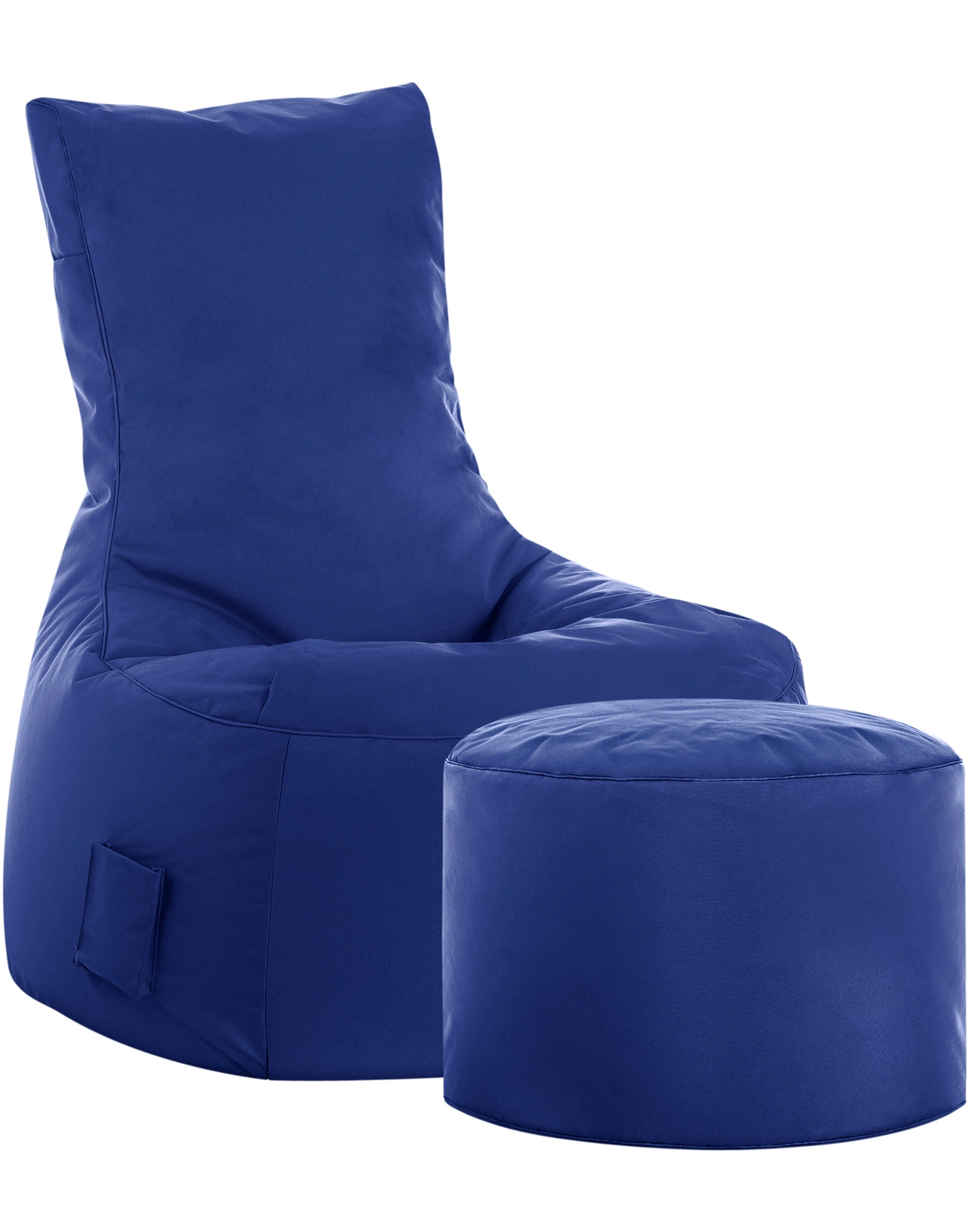 Sitzsack Set BRAVA: Swing & Dot Com (Farbe: dunkelblau)