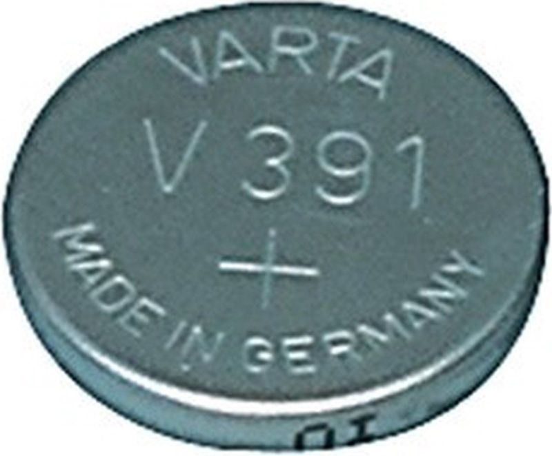 Varta - V 391 - Horloge-Batterij - Zilver - 1,55V/42mAh
