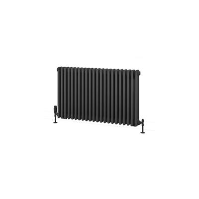 Eastbrook Rivassa 3 koloms radiator 100x60cm staal 1794W antraciet