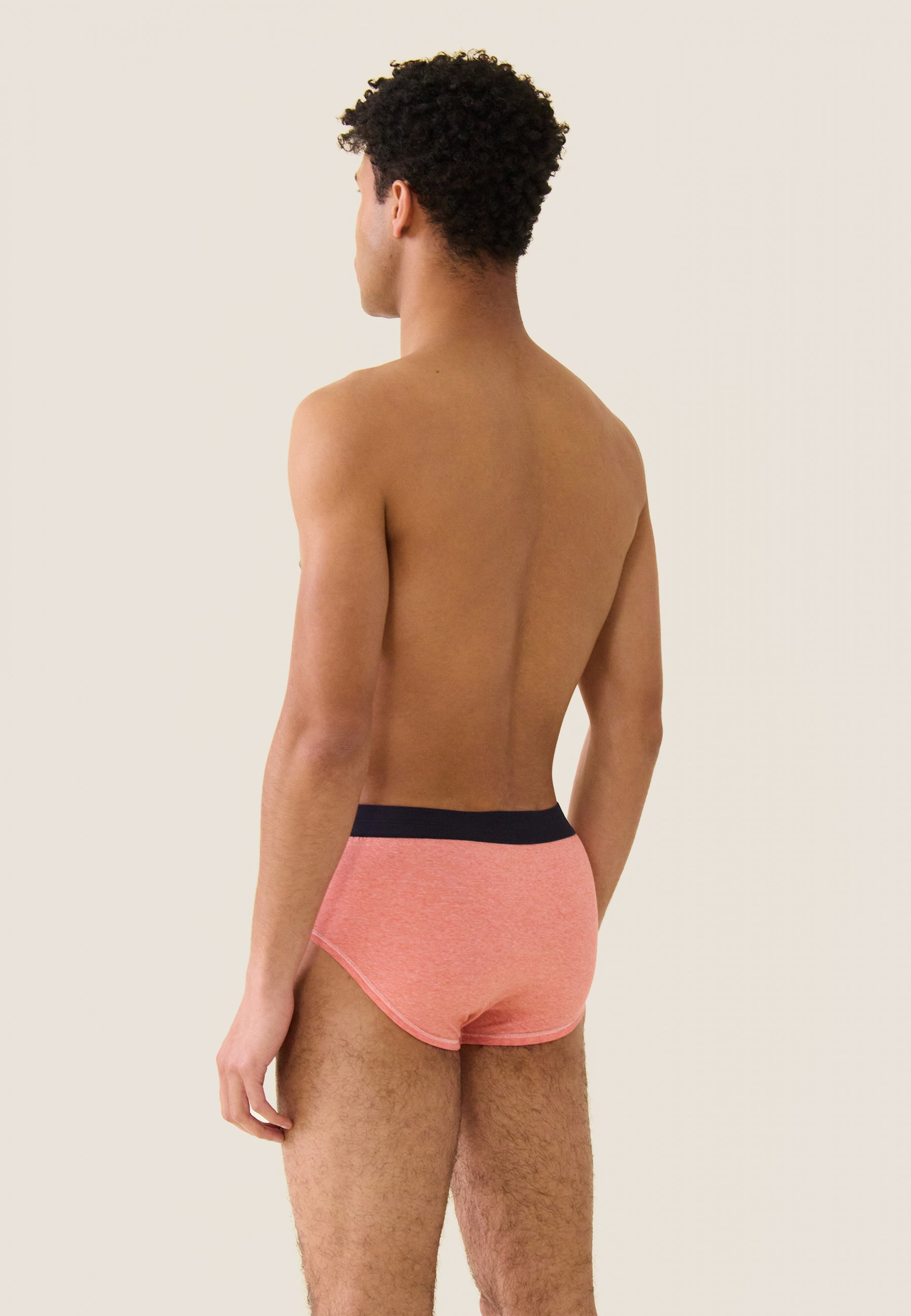 Slip en coton-Terrible Milleraies Orange Tango