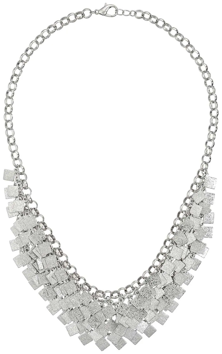 Kette - Silber Squares