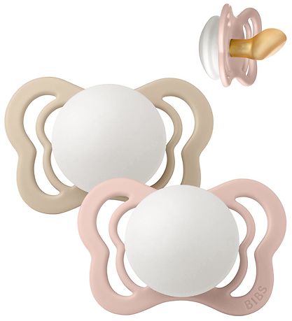 BIBS Couture Leuchtende Schnuller - Gr. 1 - 2er-Pack - Anatomisc