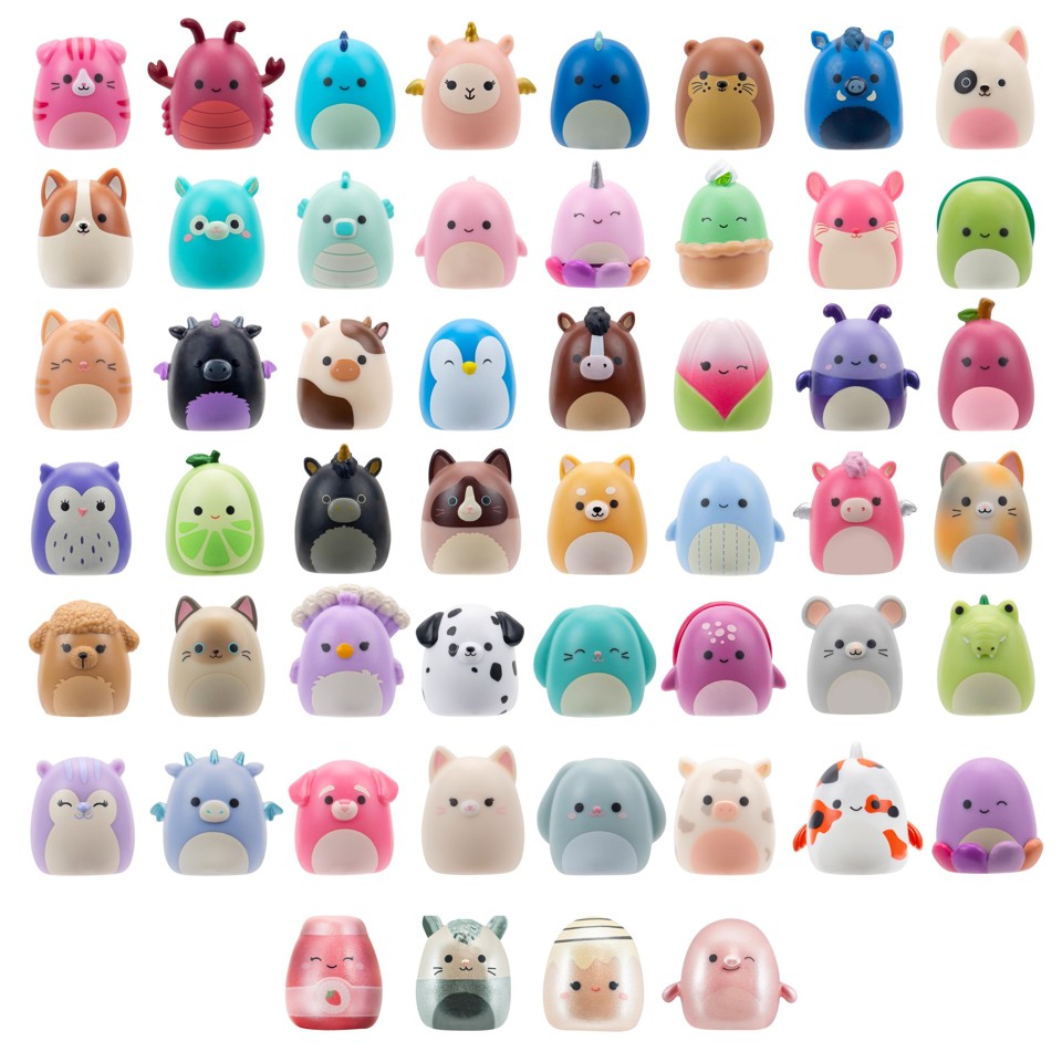 Squishalongs - 2,5 cm Blind 2 Pack Asst