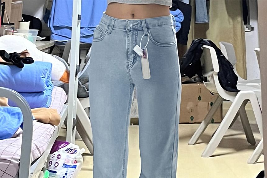 Girliepairs - Mid Rise Flared Jeans