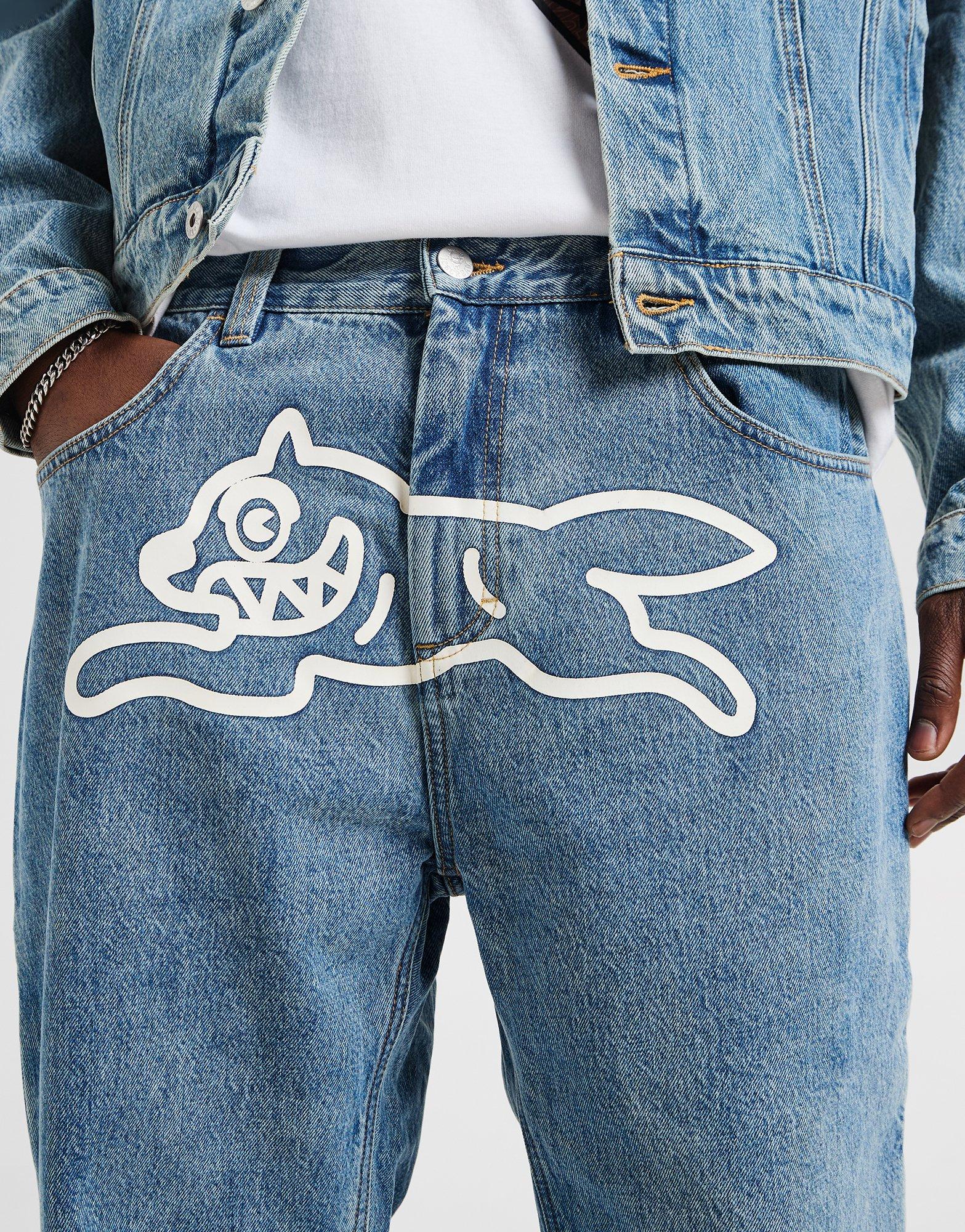 ICECREAM Jean Running Dog Homme