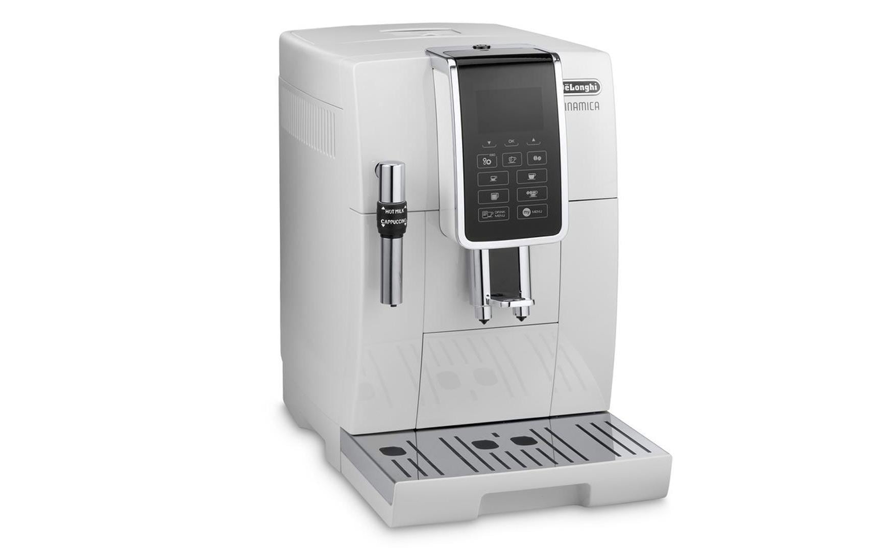 Kaffeevollautomat Dinamica ECAM 350.35.W Weiss<br>Vollautomat für Kaffeebohnen oder Kaffeepulver