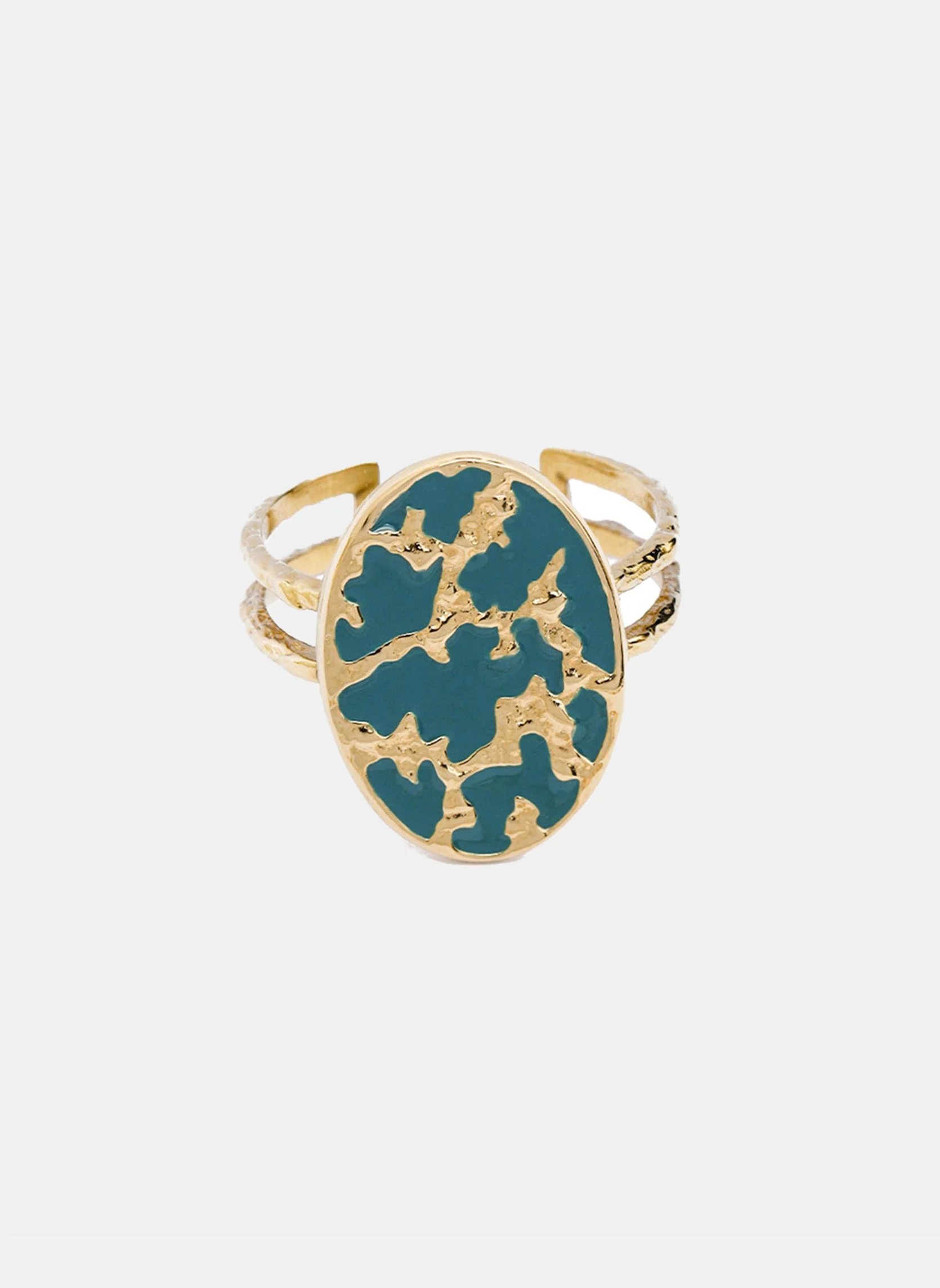 OUREA - Bague large ourea | Vert