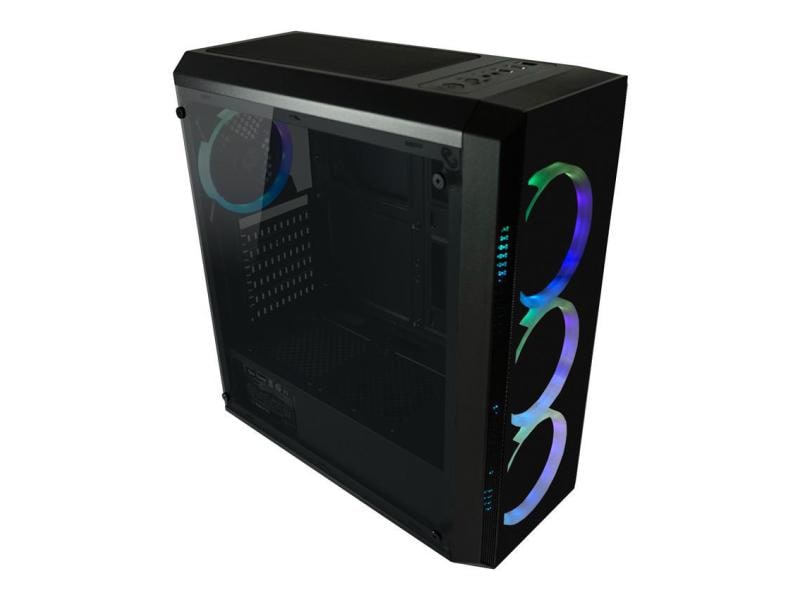 LC-Power PC-Gehäuse Gaming 703B Quad-Luxx Mid-Tower Gehäuse