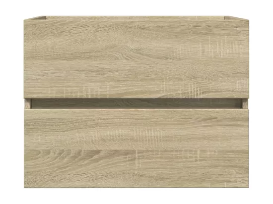 Armoire d'évier Chêne sonoma 60x38,5x45 cm Aggloméré
