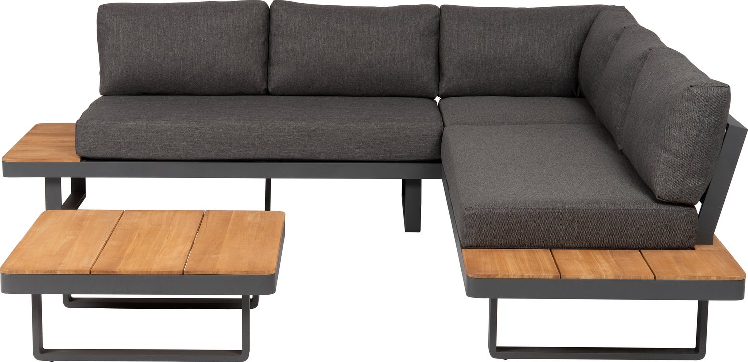 Intratuin 4-zits loungeset Thom antraciet