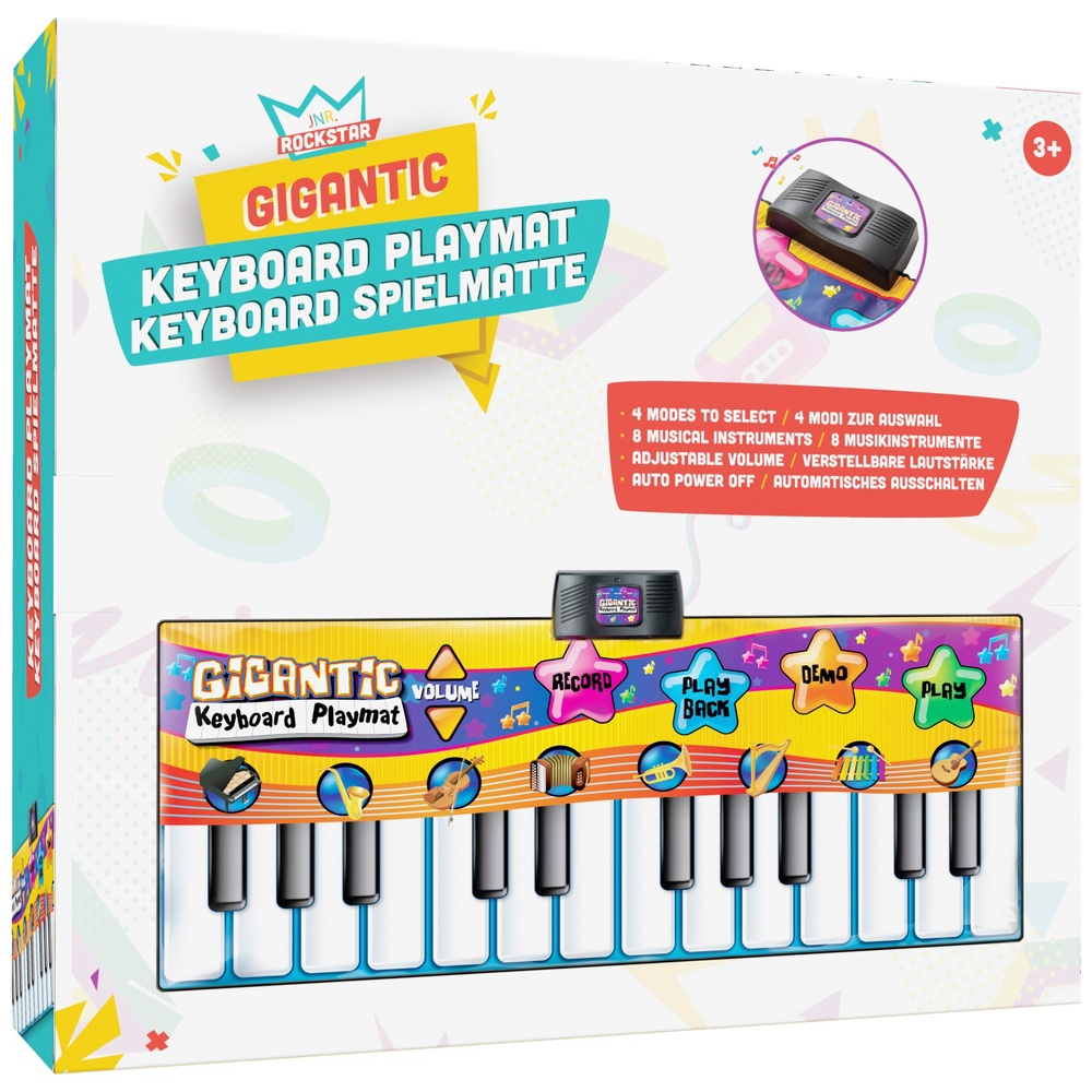 Riesige Tastatur-Spielmatte