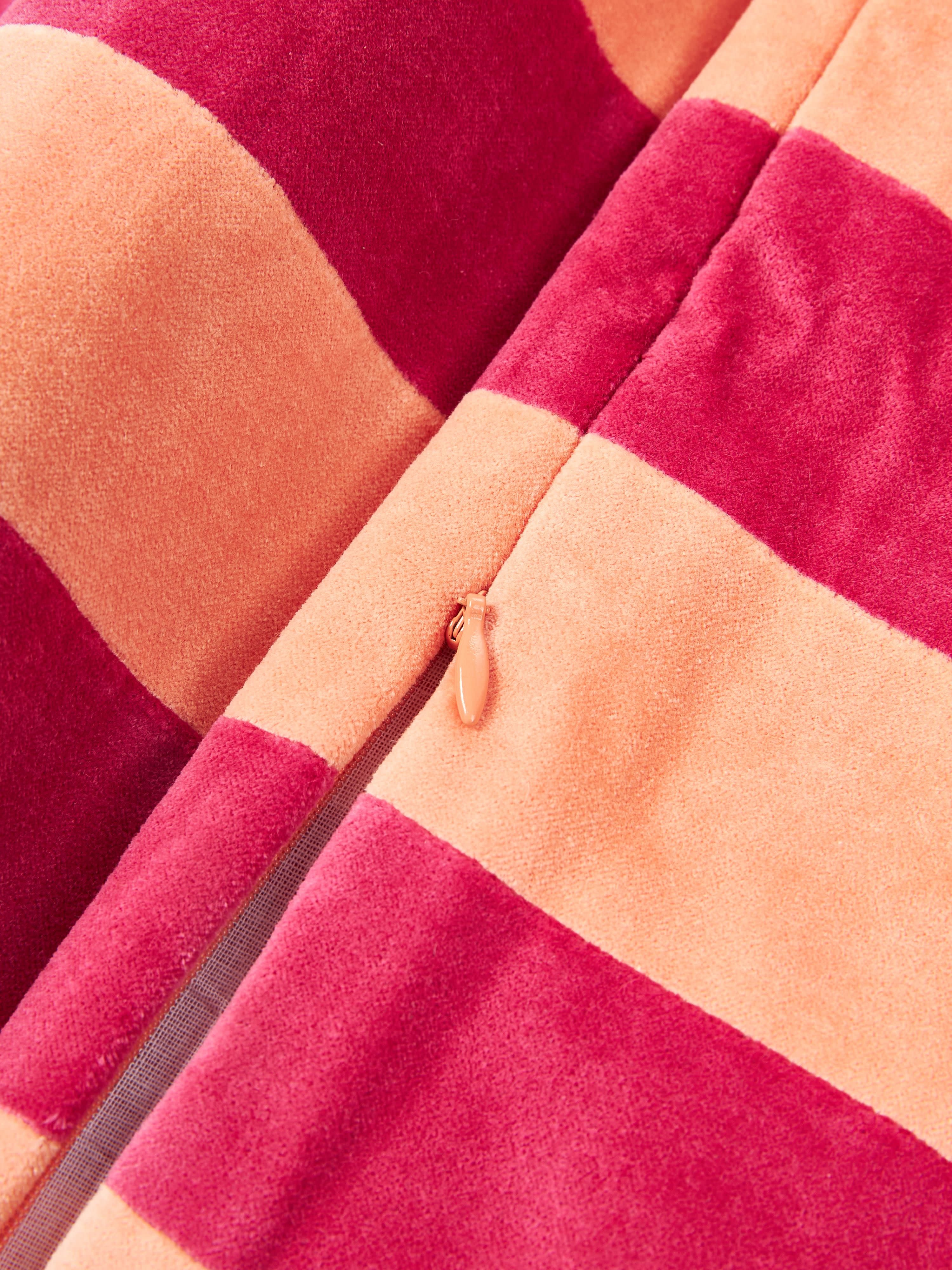 Patchwork kussenhoes Remus van fluweel