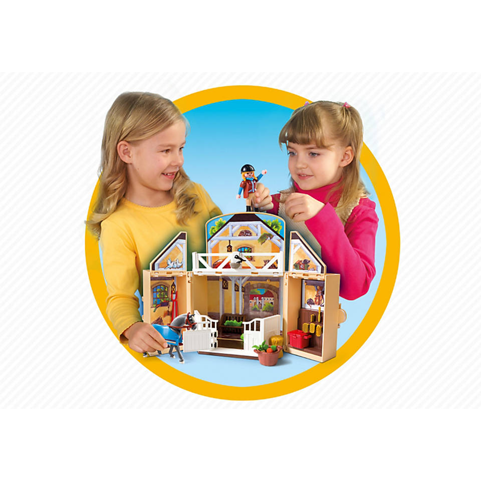 PLAYMOBIL Country speelbox paardenstal 5418