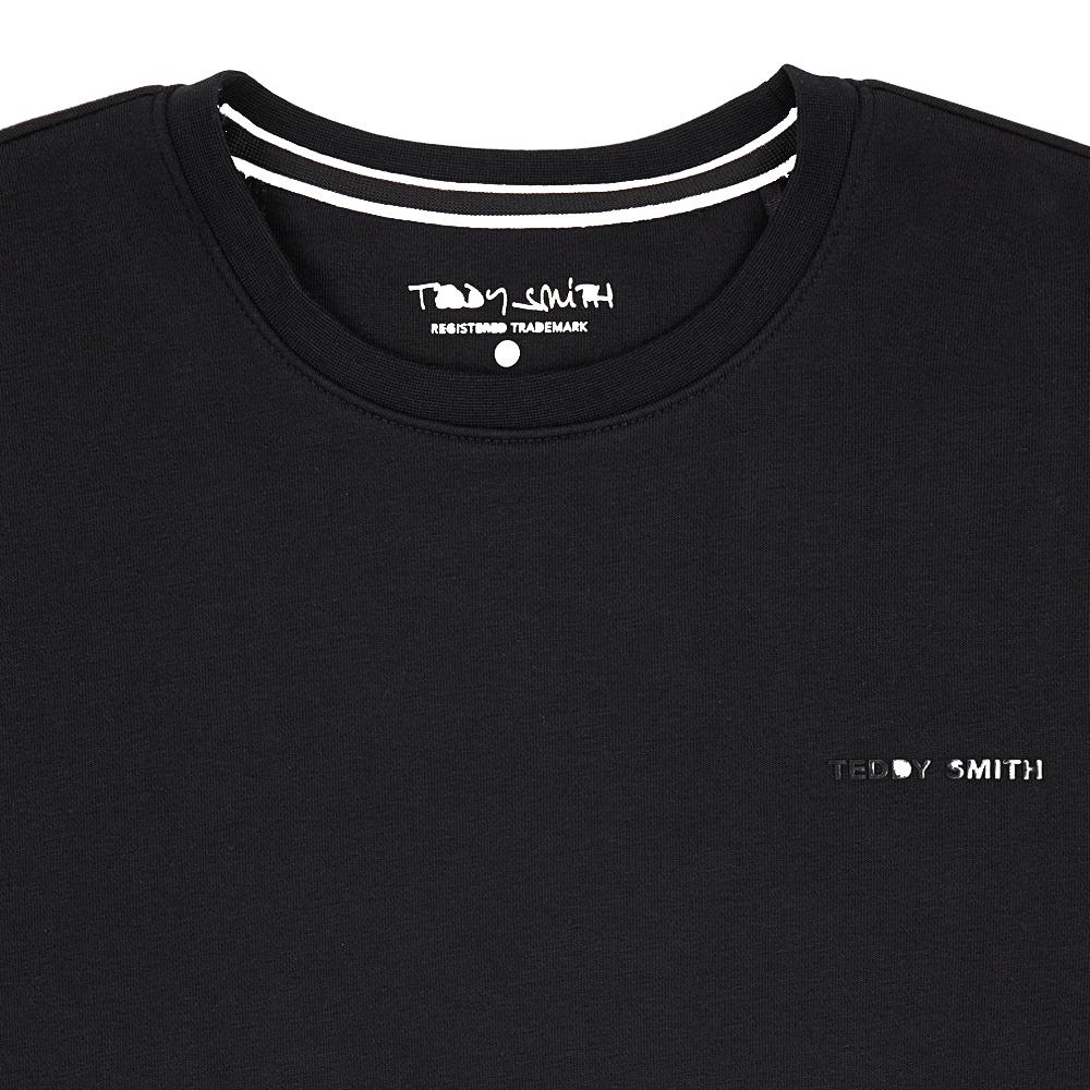 Teddy Smith Sweat Noir Homme Teddy Smith Snark