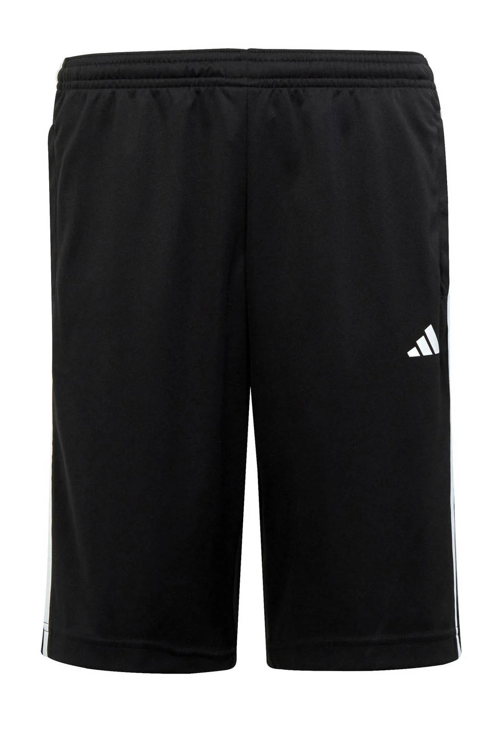 regular fit short met logo zwart/wit
