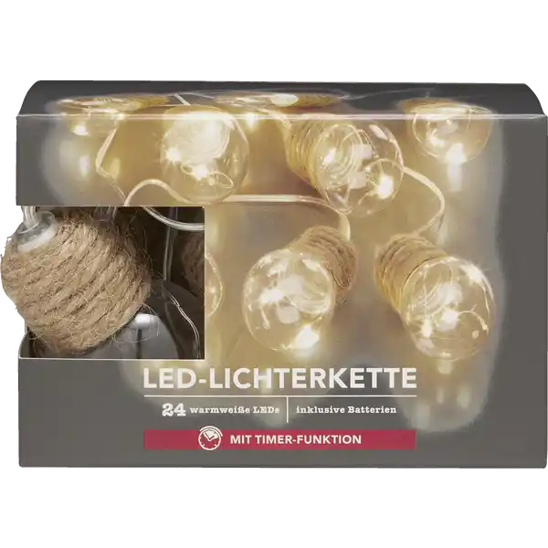 LED-Lichterkette Kugeln
