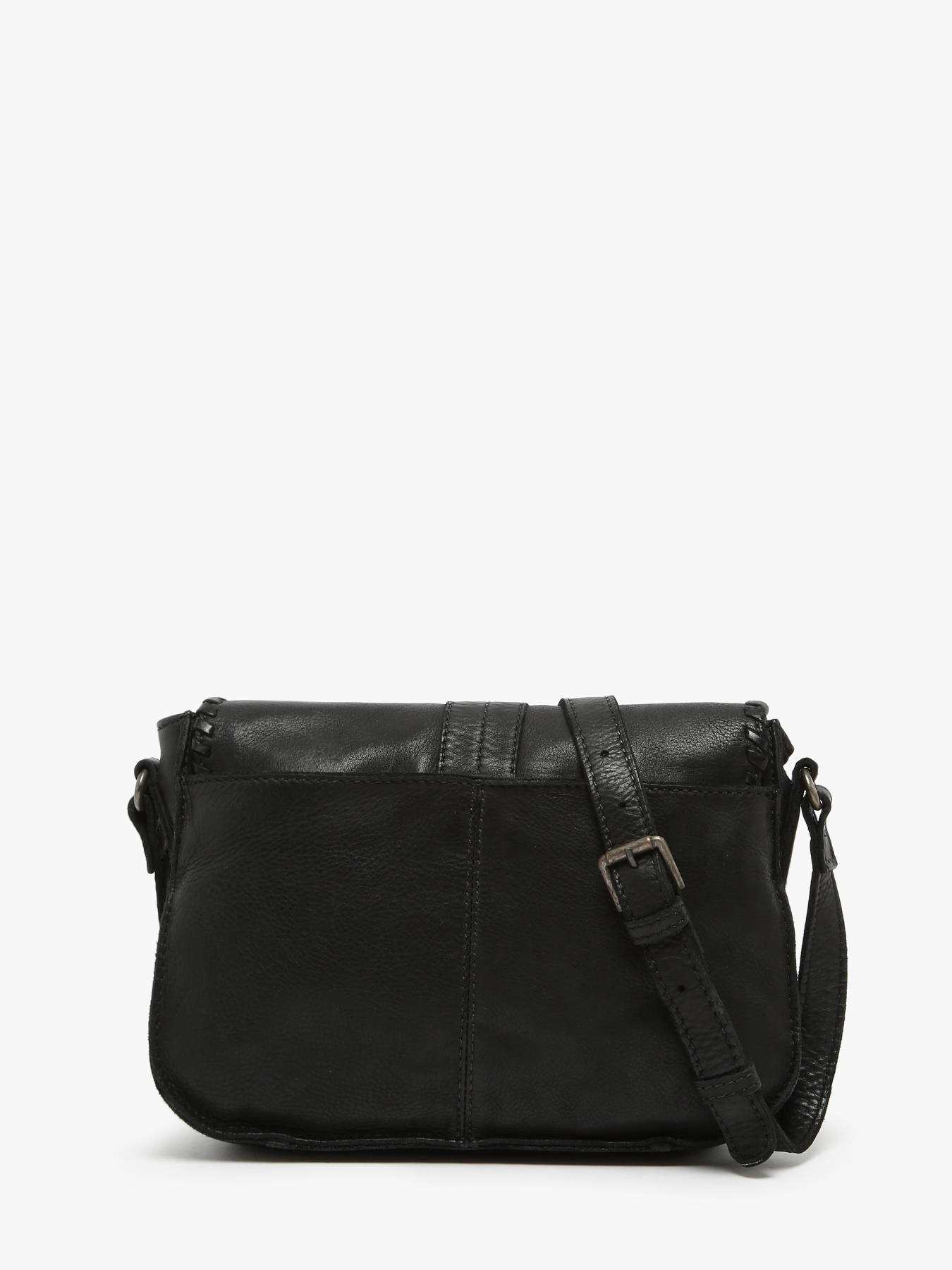 Sac bandoulire Utility cuir BASILIC PEPPER