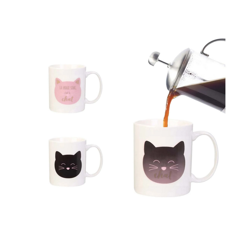 Mug thermique chat - 35 cl