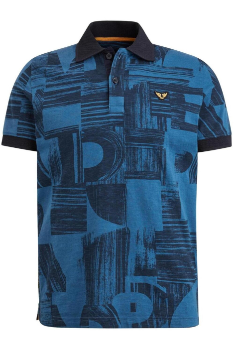 PME legend blauwe heren polo