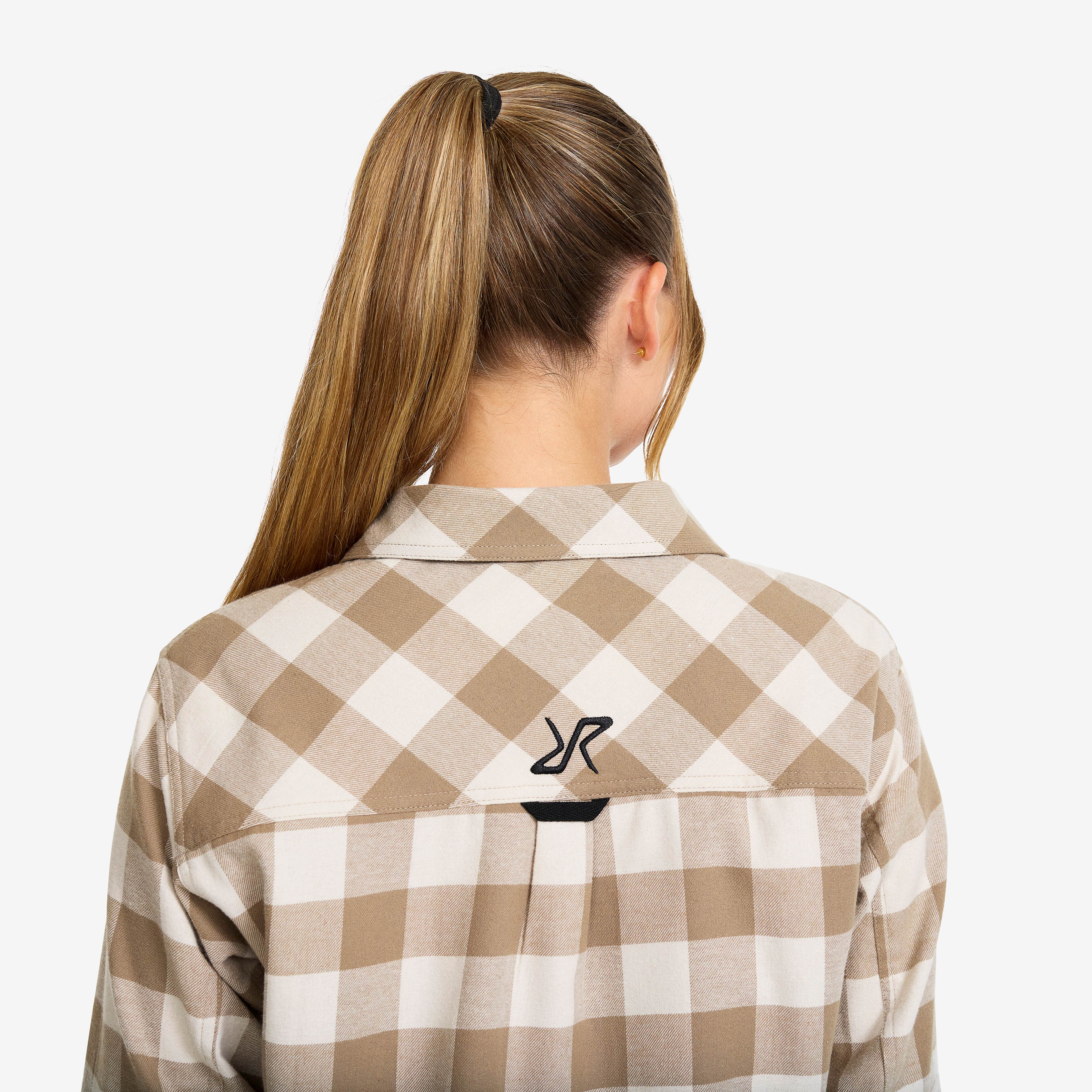 Campfire Shirt Dame Brindle/Oatmeal