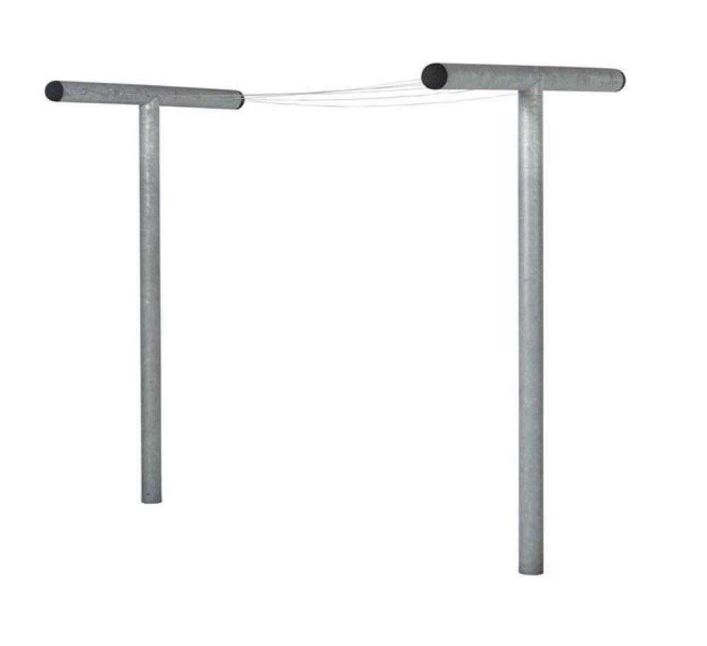 TØRKESTATIV PLUS PIPE VARMGALVANISERT Ø10CM