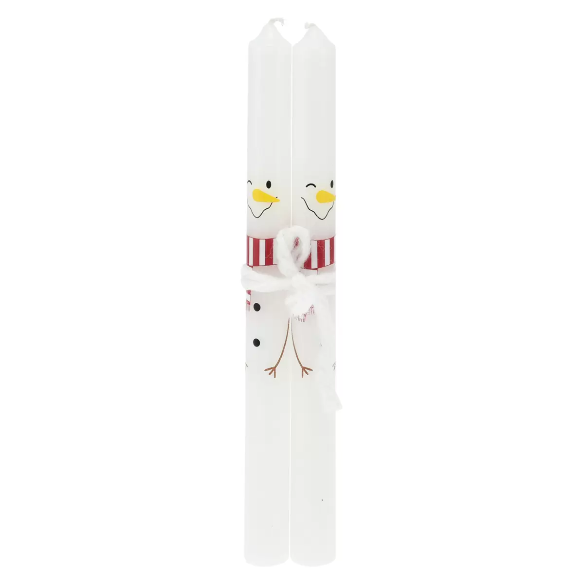 Stabkerze XMAS rot,weiss