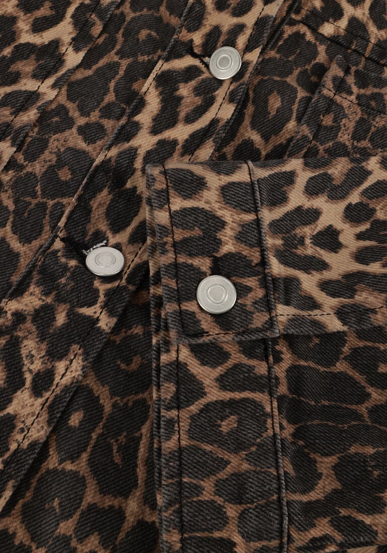 NEO NOIR bruine neo noir jack emilia leopard jacket