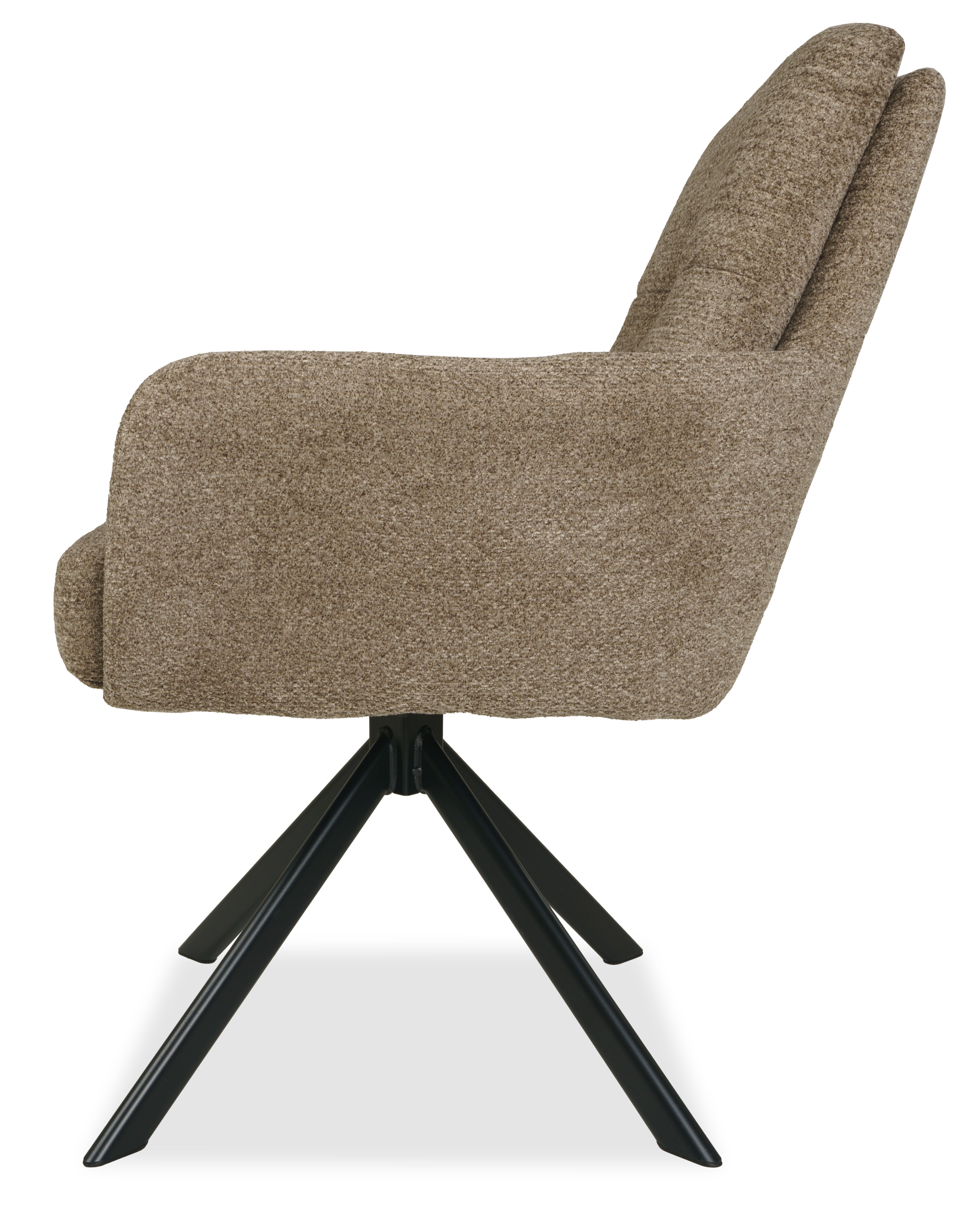 Eetstoel Retro Bliss Taupe Jari B60 x D69 x H86 cm