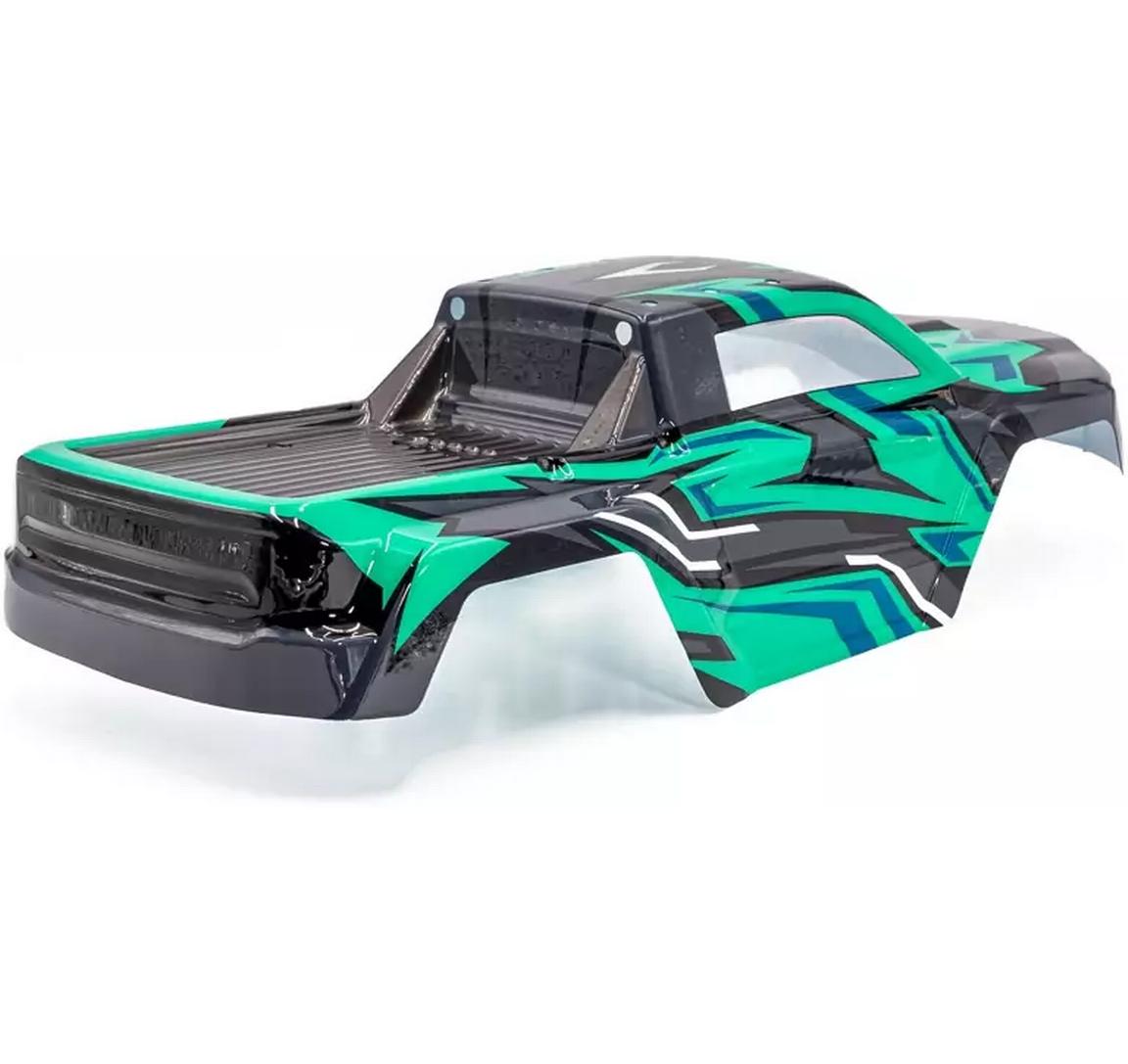 Karosserie Rogue Terra Grün lackiert, 1:10Lackierte Karosserie für Rogue Terra oder ähnliche Monster Trucks im Massstab 1:10