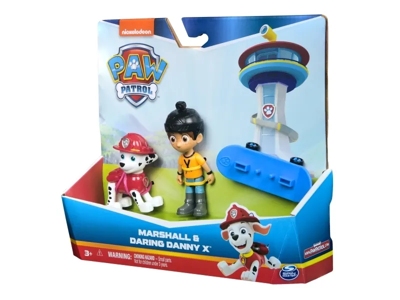 Paw Patrol Hero Pup - Daring Danny & Marshall