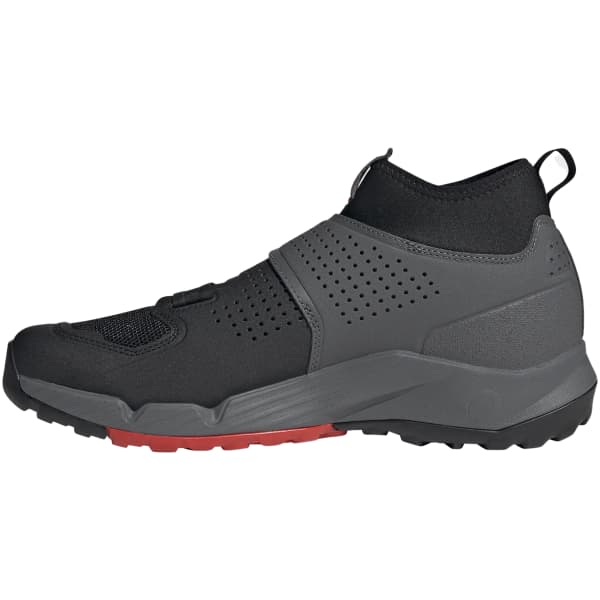 Chaussure VTT automatique FIVE TEN 5.10 TRAILCROSS PRO CLIP-IN GREY FIVE/CORE BLACK/RED