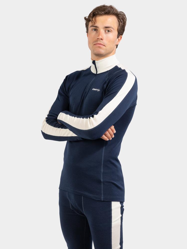 Craft Nor Adv Wool Merino HZ Blaze/White