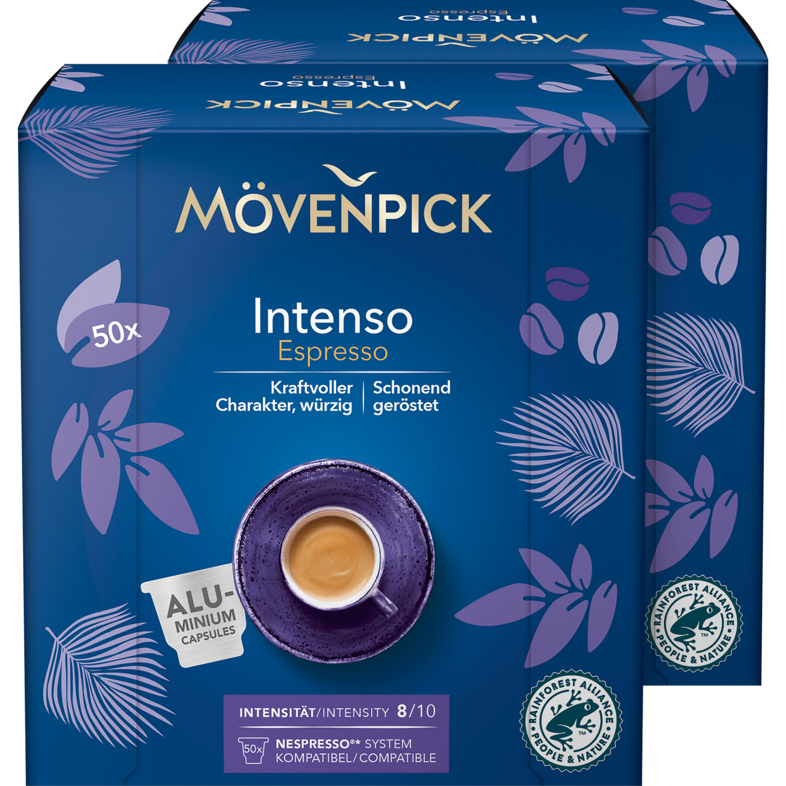 Mövenpick Espresso Intenso 2 x 50 Kapseln