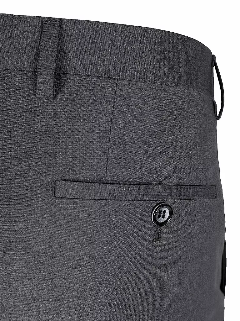 ROY ROBSON Anzughose Slim Fit grau