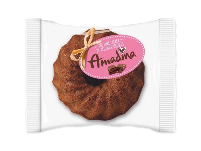 Zweifel Amadina Gugelhöpfli au Chocolat 45 g Mini Kuchen mit Schokolade