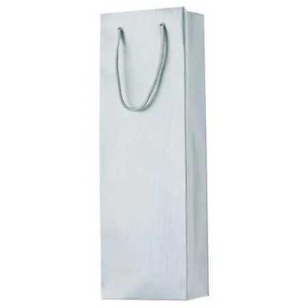 STEWO Flaschentasche 12x8x37cm silber