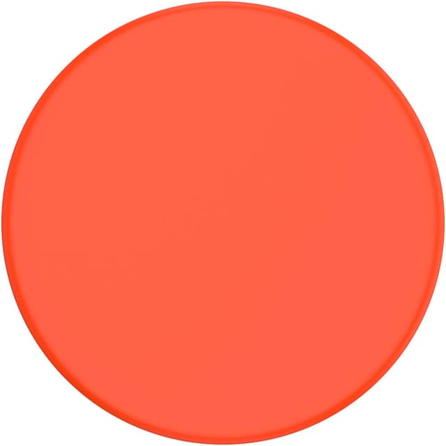 POPSOCKETS Neon Electric Orange Aftageligt Greb m. Standerfunktion