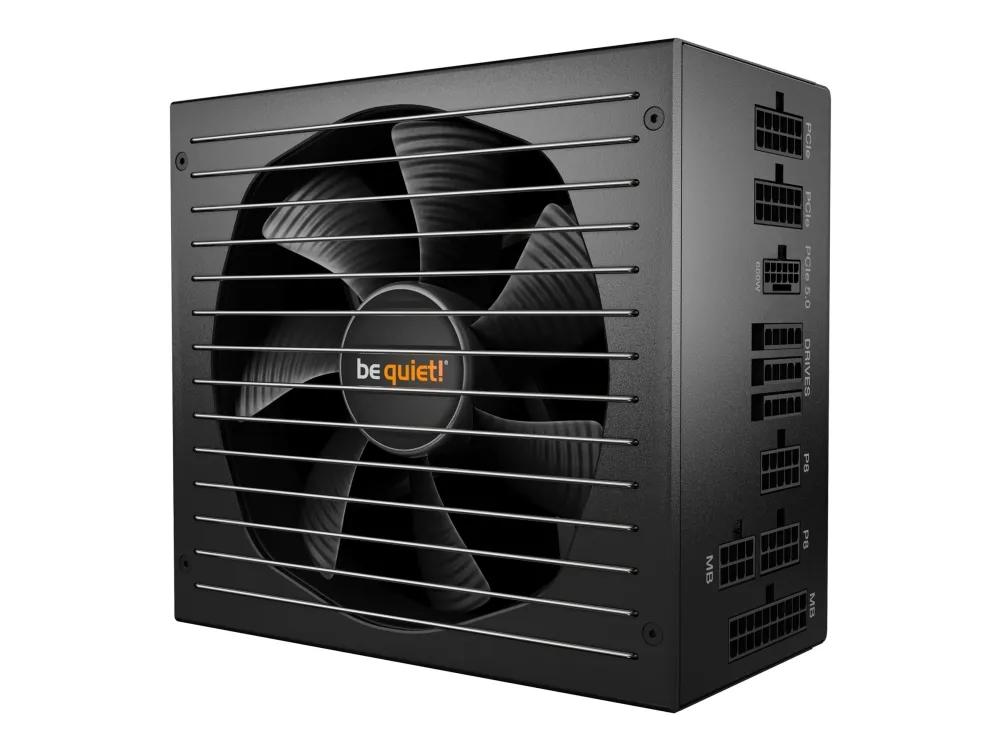 be quiet! Straight Power 12 - Strømforsyning (intern) - ATX12V 3.0/ EPS12V 2.92 - 80 PLUS Platinum - AC 100-240 V - 750 Watt - aktiv PFC - Europa - sort