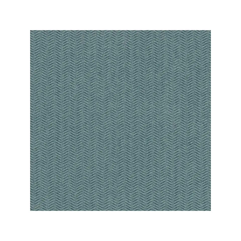Dutch Wallcoverings - Escapade golfjes groen - 0,53x10,05m