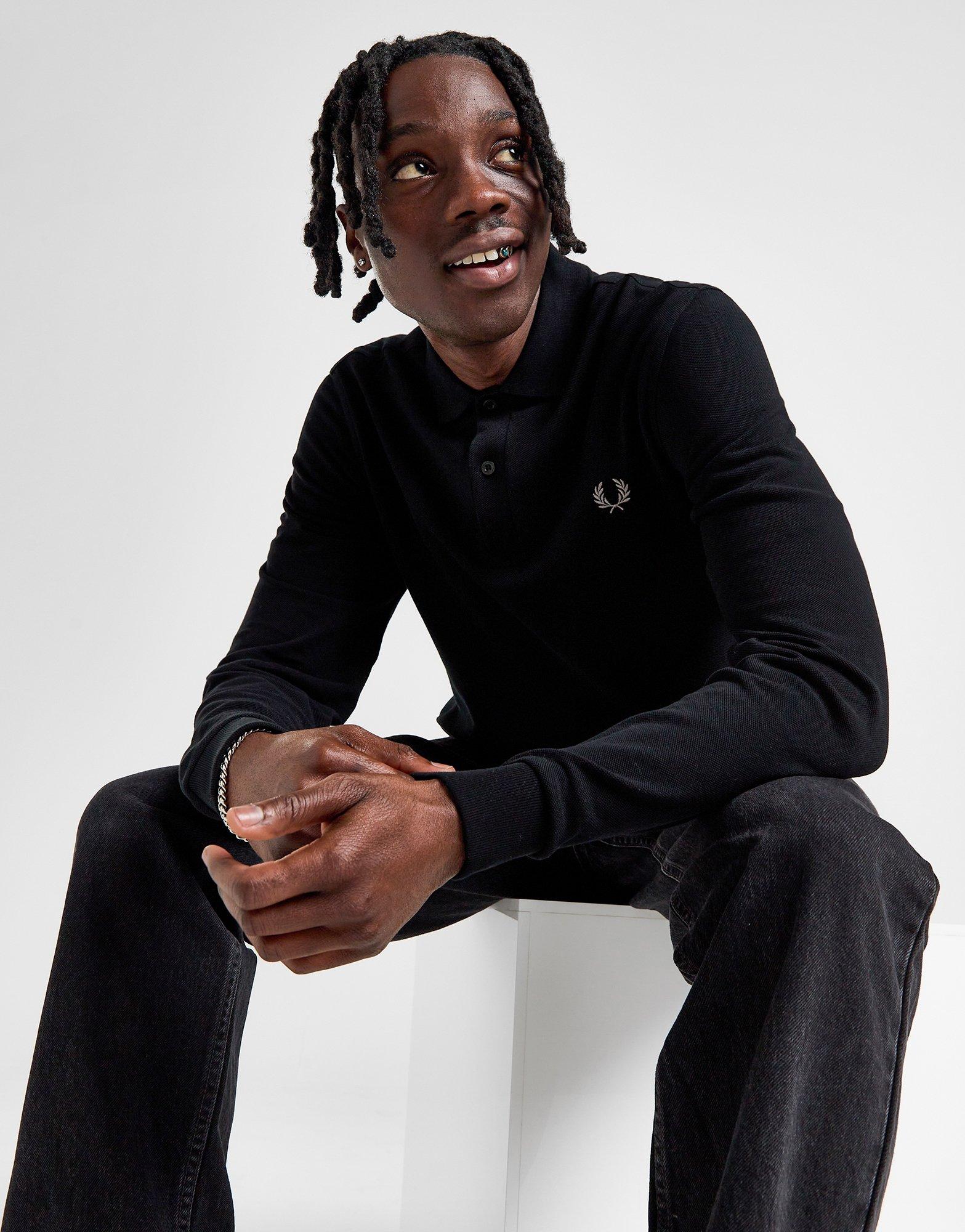 Fred Perry Polo Manches Longues Plain Homme