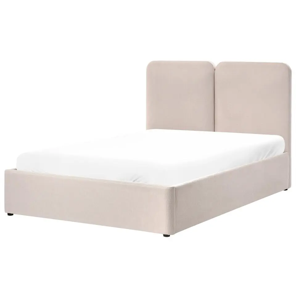 ARBOIS - Bed met opbergruimte - Beige - 140 x 200 cm - Polyester