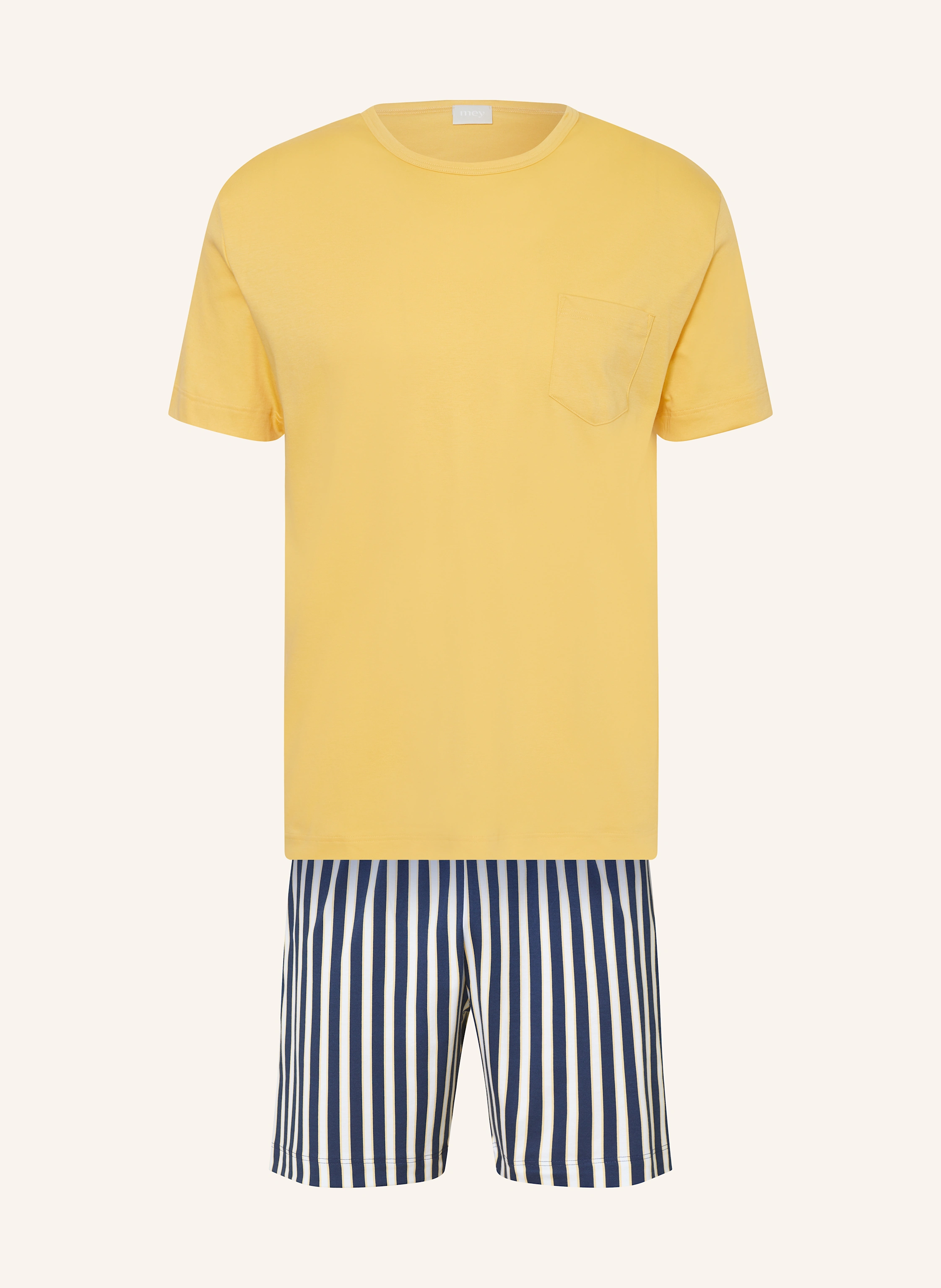 mey Shorty-Schlafanzug Serie SUN STRIPES