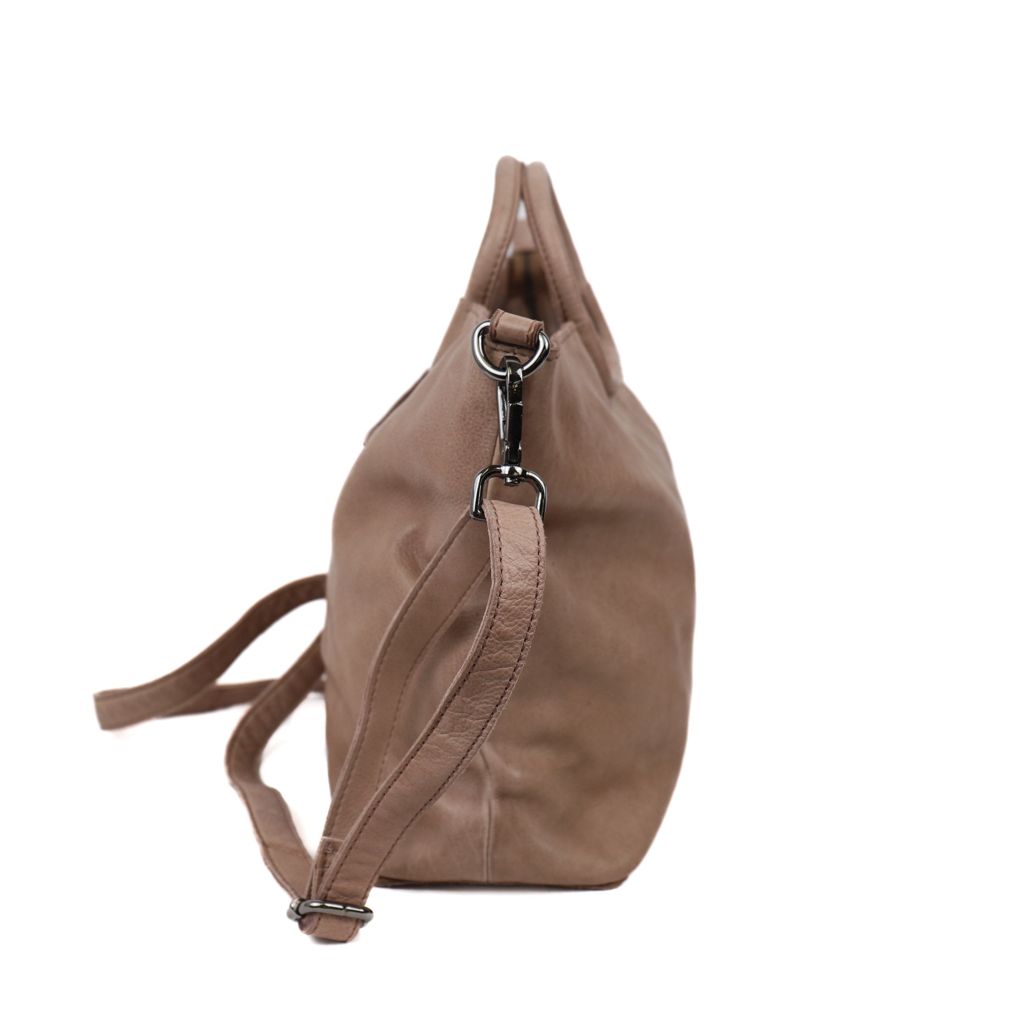 Hand-/schoudertas 'Jasmijn' L taupe Taupe