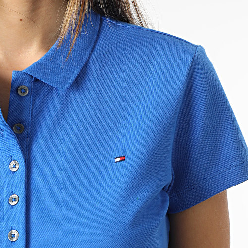 Polo Manches Courtes Femme 7947 Bleu