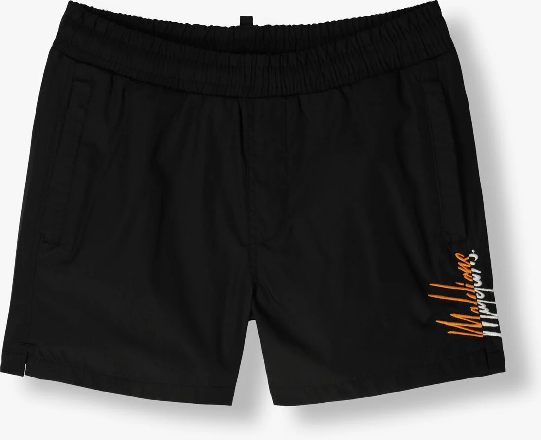 MALELIONS zwarte malelions  split swim shorts