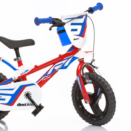 Bicicleta infantil R1 de 12 polegadas para crianças de 3 a 5 anos.