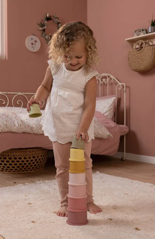 Stapelbekers Roze kopen? - Little Dutch