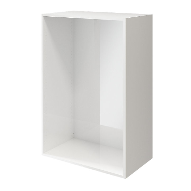 Commode blanche 6 tiroirs GoodHome Atomia H. 112,5 x L. 75 x P. 45 cm