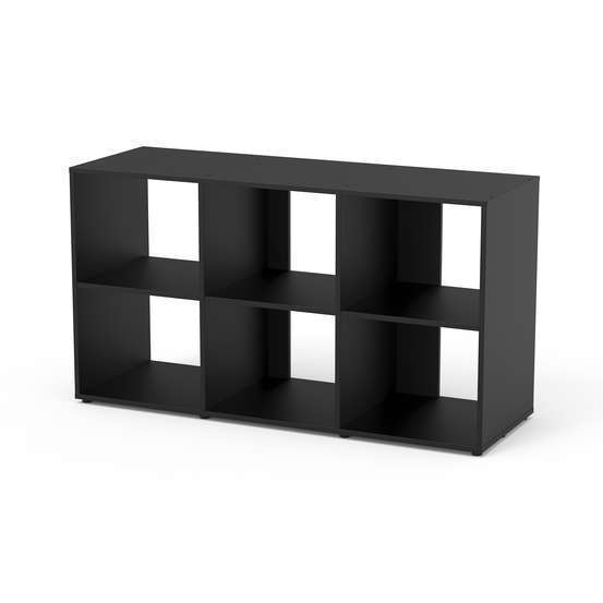 Meuble pour terrarium Standard Noir L.132xP.45xH.73cm