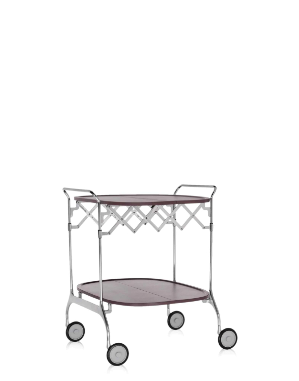 Kartell Gastone trolley mat Zwart